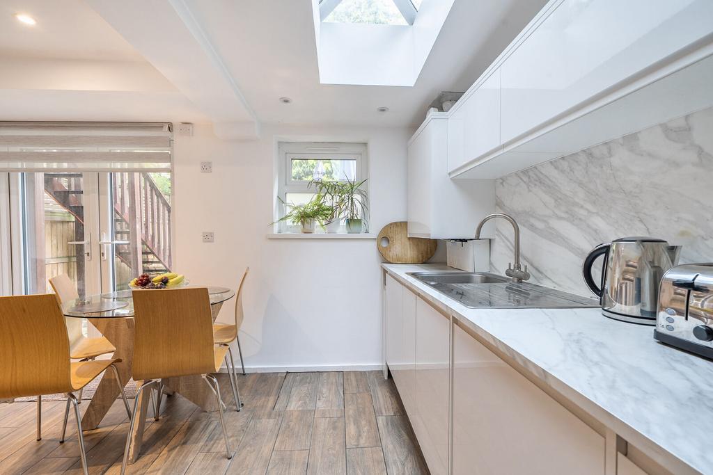 Open-plan living area, open plan living
