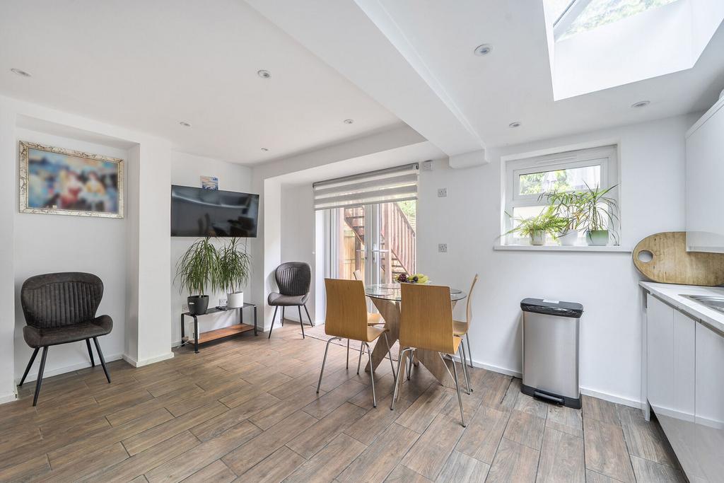 Open-plan living area, open plan living