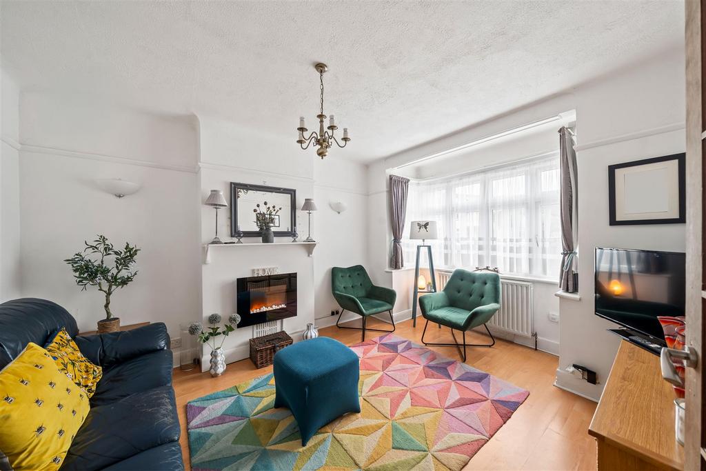 Living room, fireplace