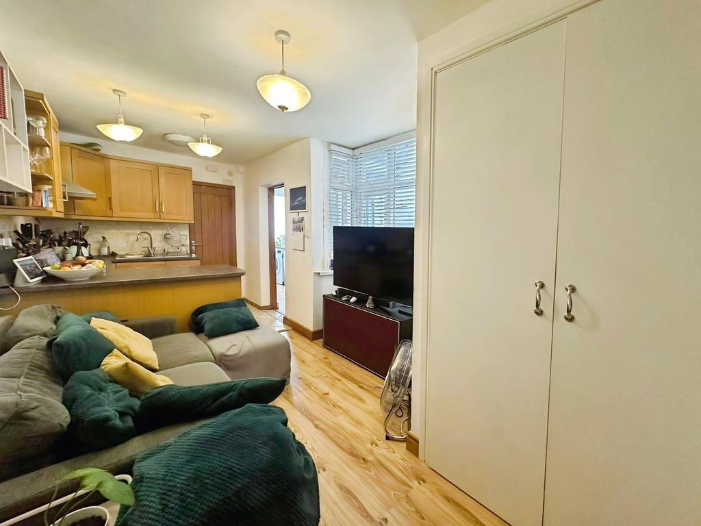 Open-plan living area