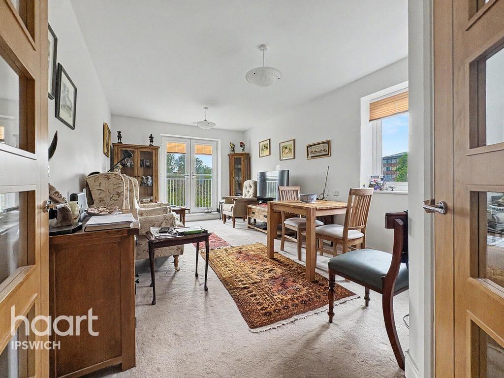 Open-plan living area