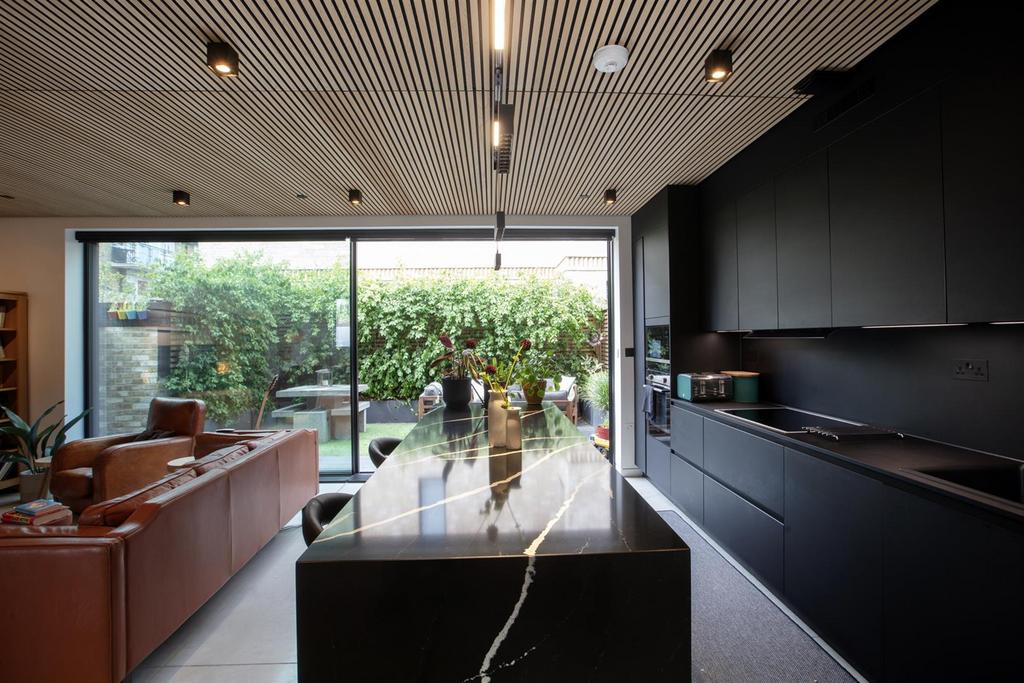 Kitchen, open plan living