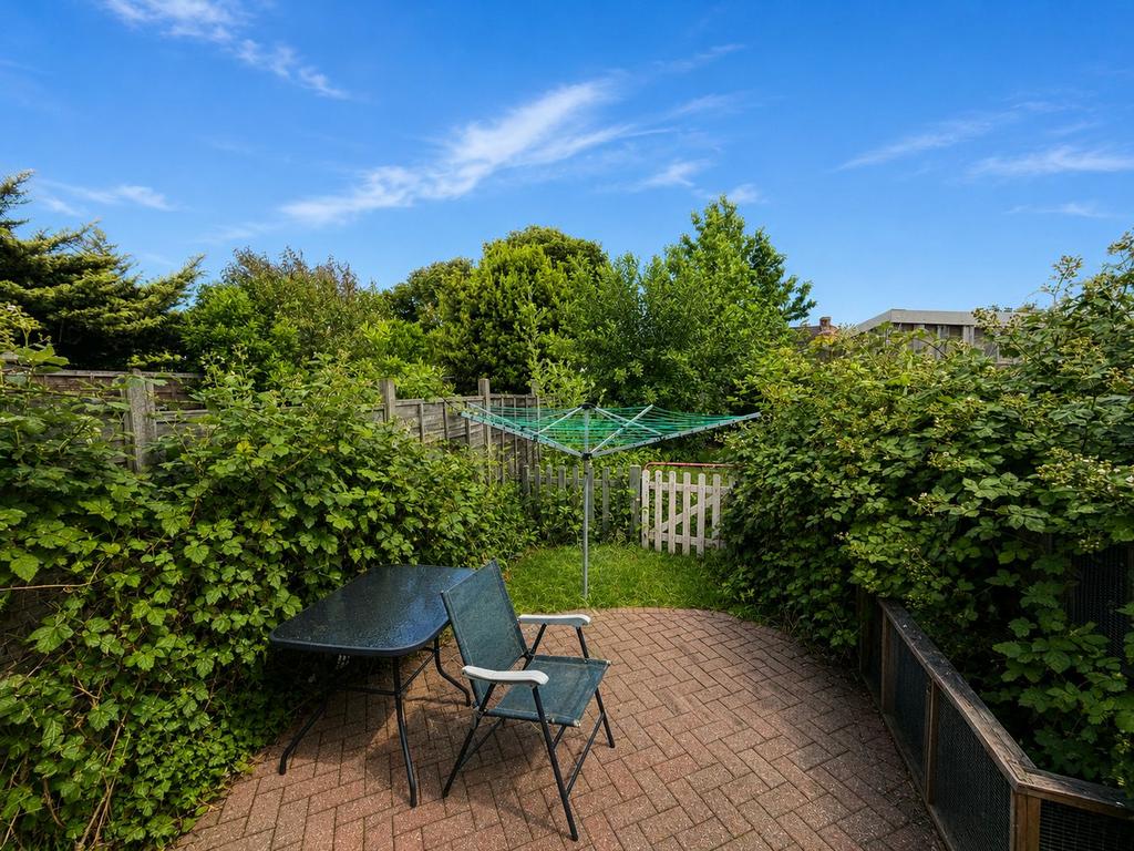Patio view, garden