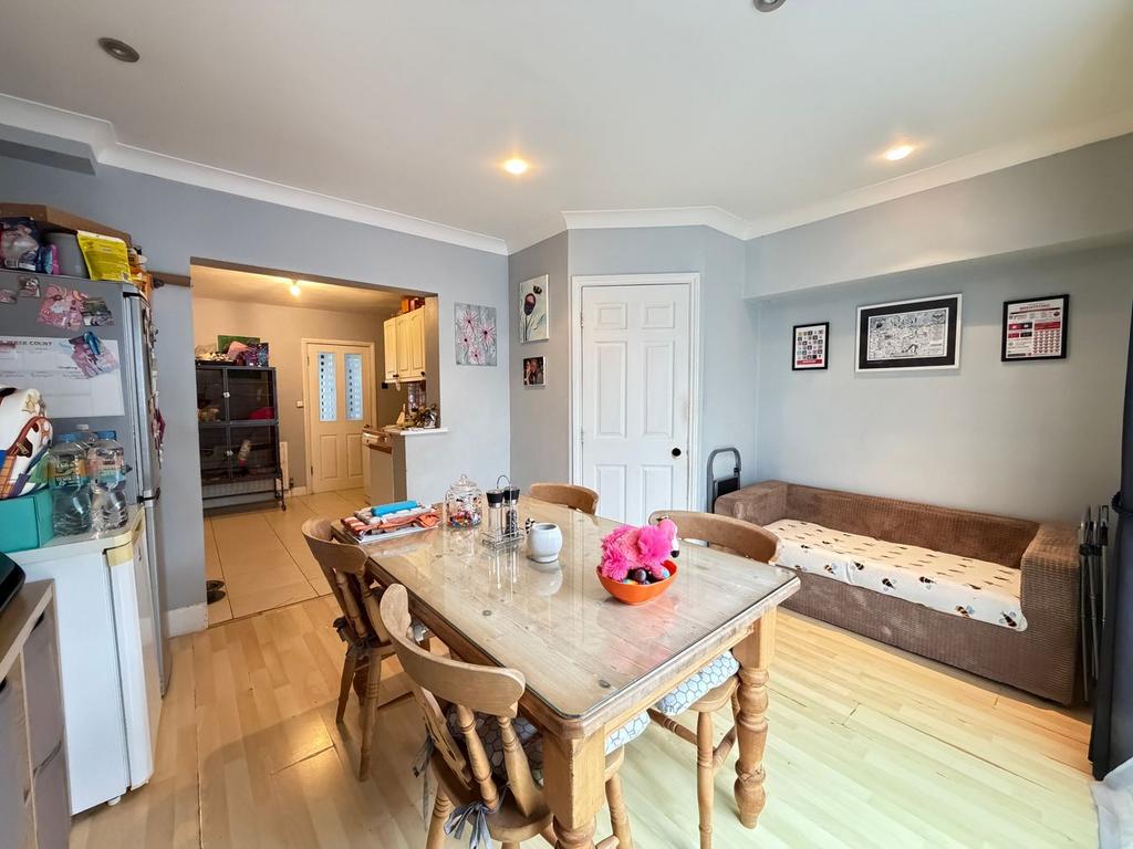 Open-plan living area, open plan living