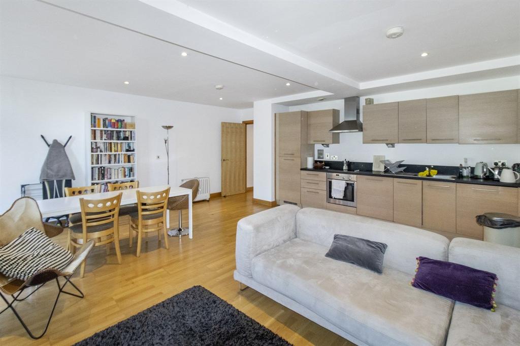 Open-plan living area
