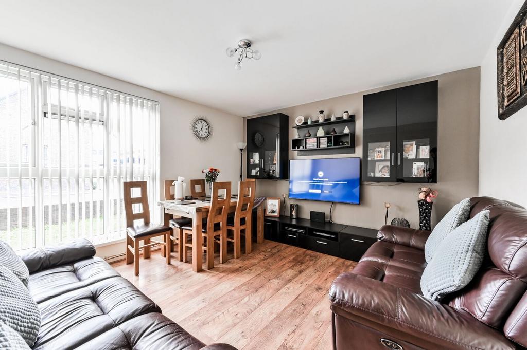 Open-plan living area, open plan living