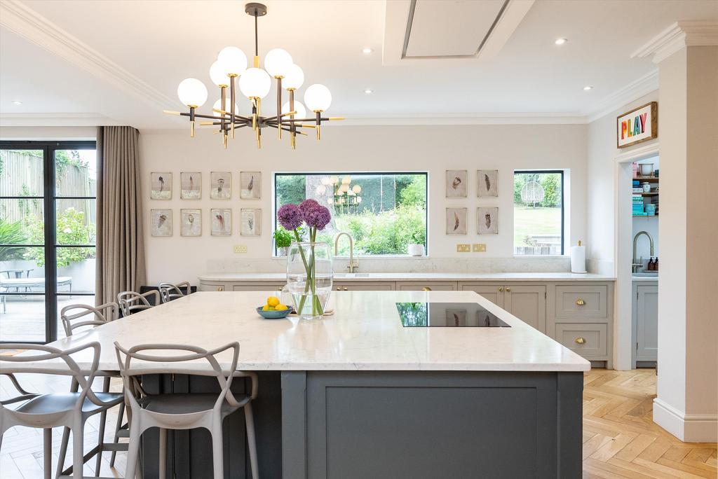 Kitchen, open plan living