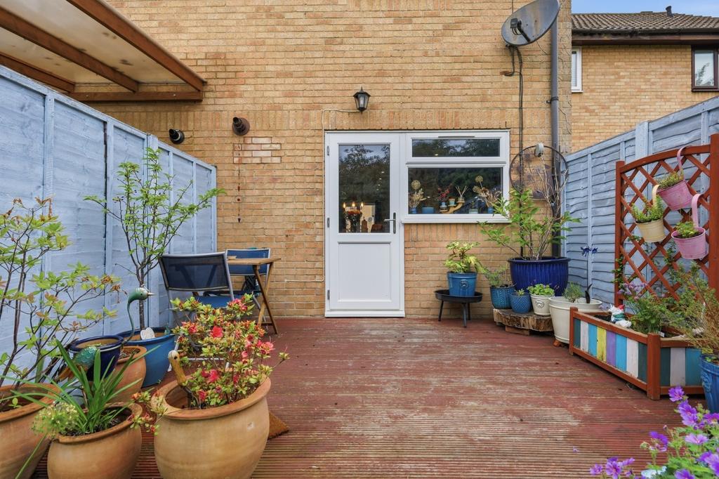 Patio view, garden