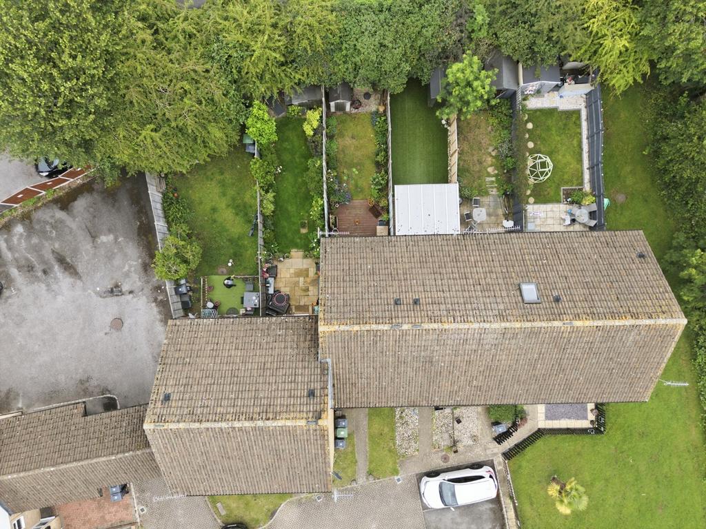 Aerial view, land