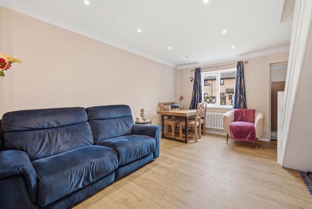 Open-plan living area