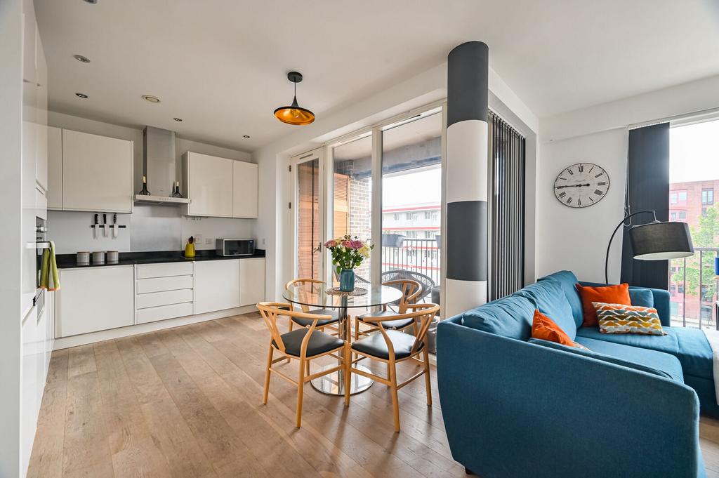 Open-plan living area