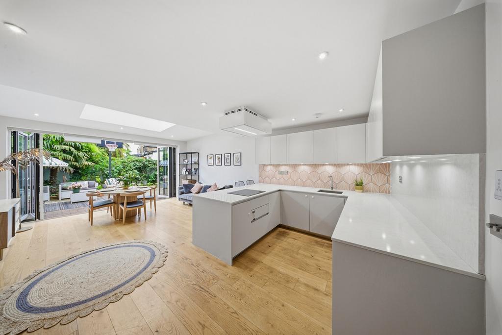 Kitchen, open plan living