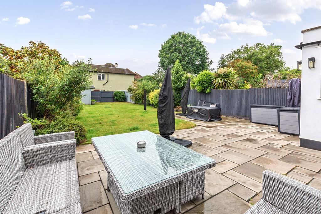 Patio view, garden
