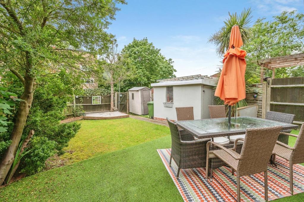 Patio view, garden