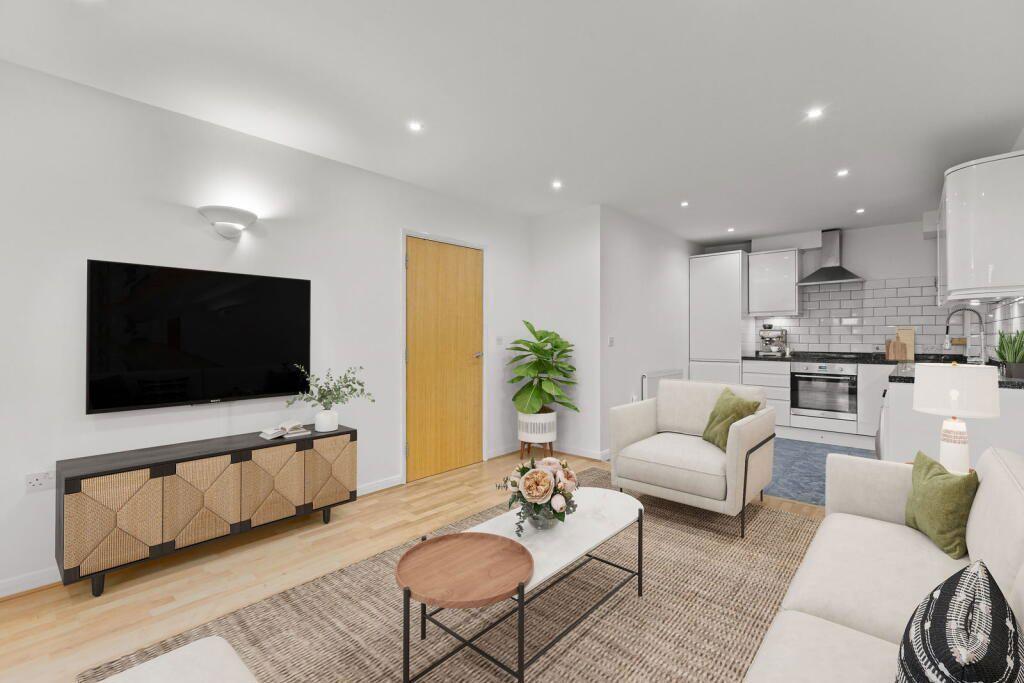 Open-plan living area, open plan living