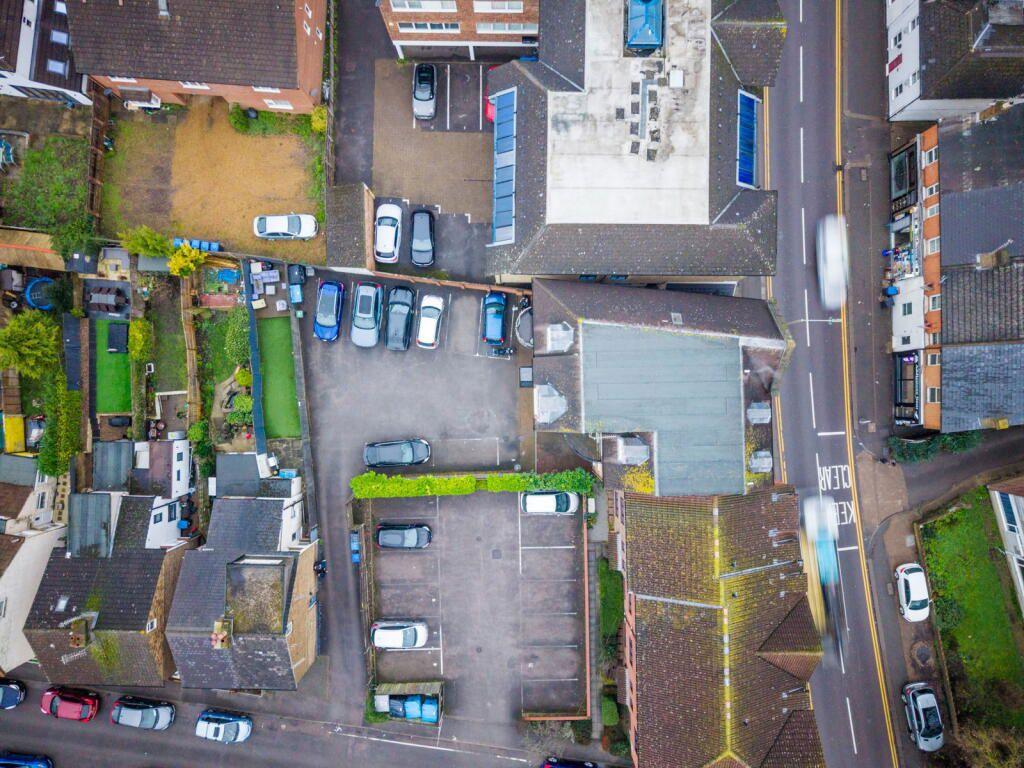 Aerial view, land