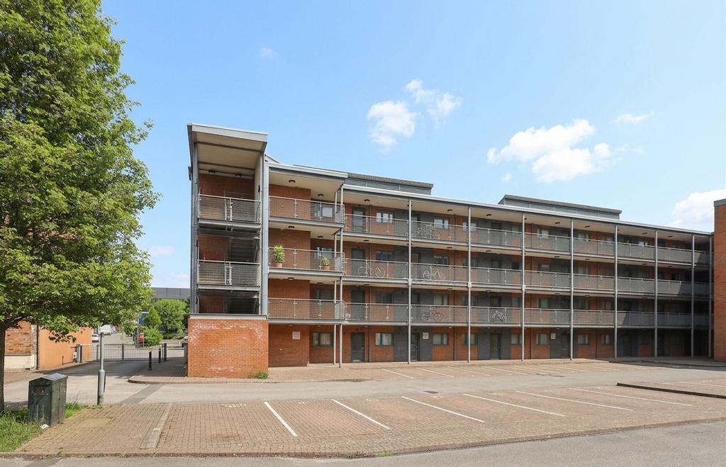 Apartment building facade, block of apartments