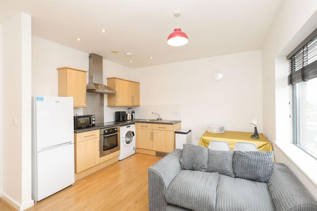 Open-plan living area