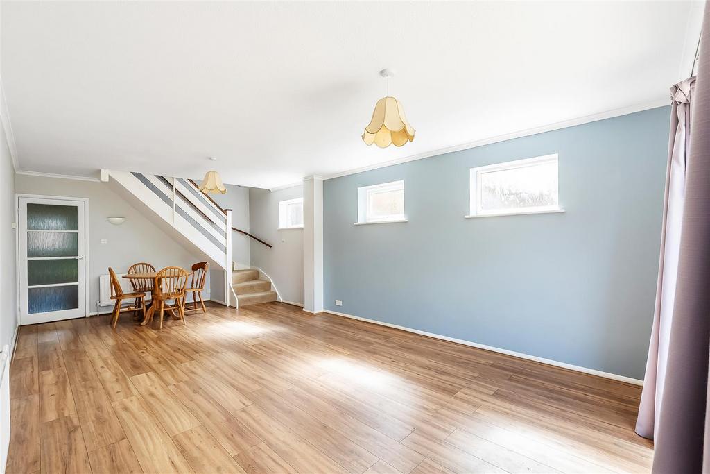 Open-plan living area