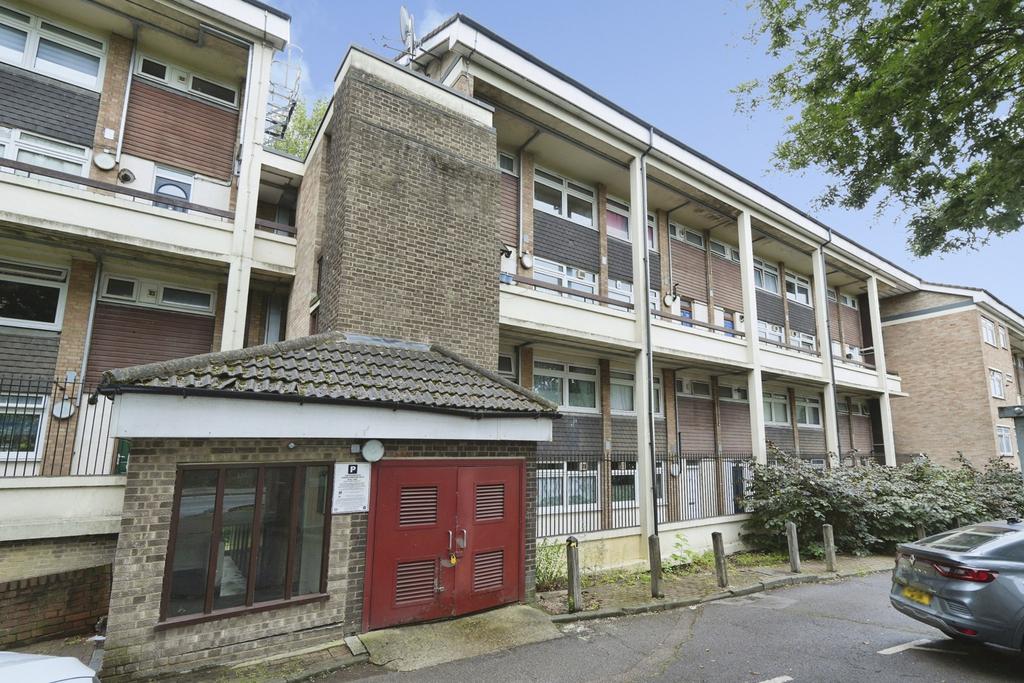 Apartment building facade, block of apartments