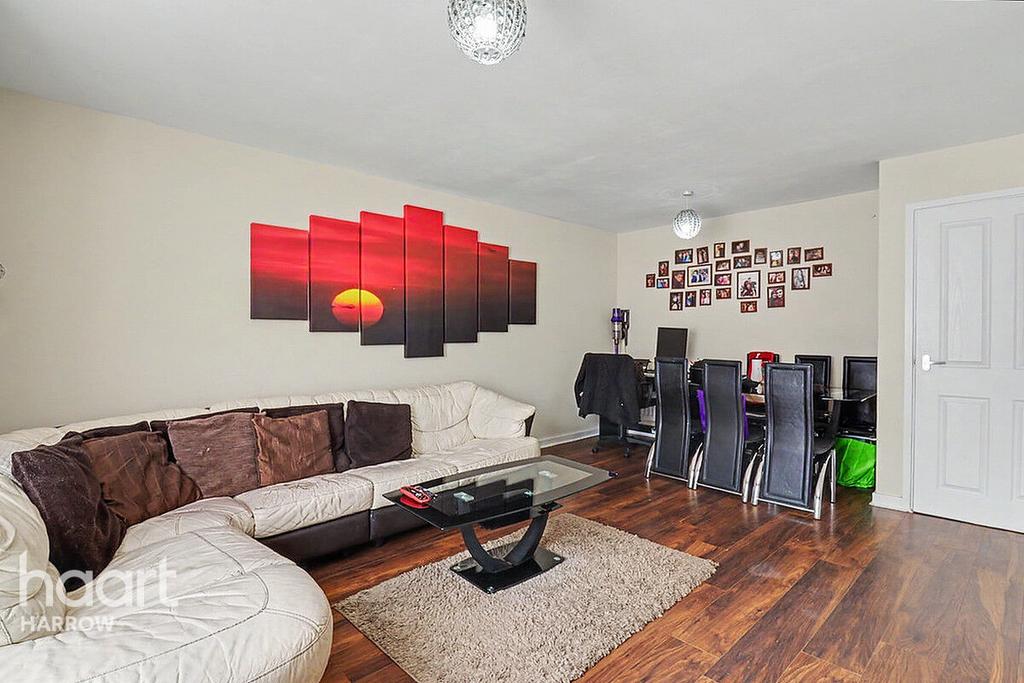 Open-plan living area