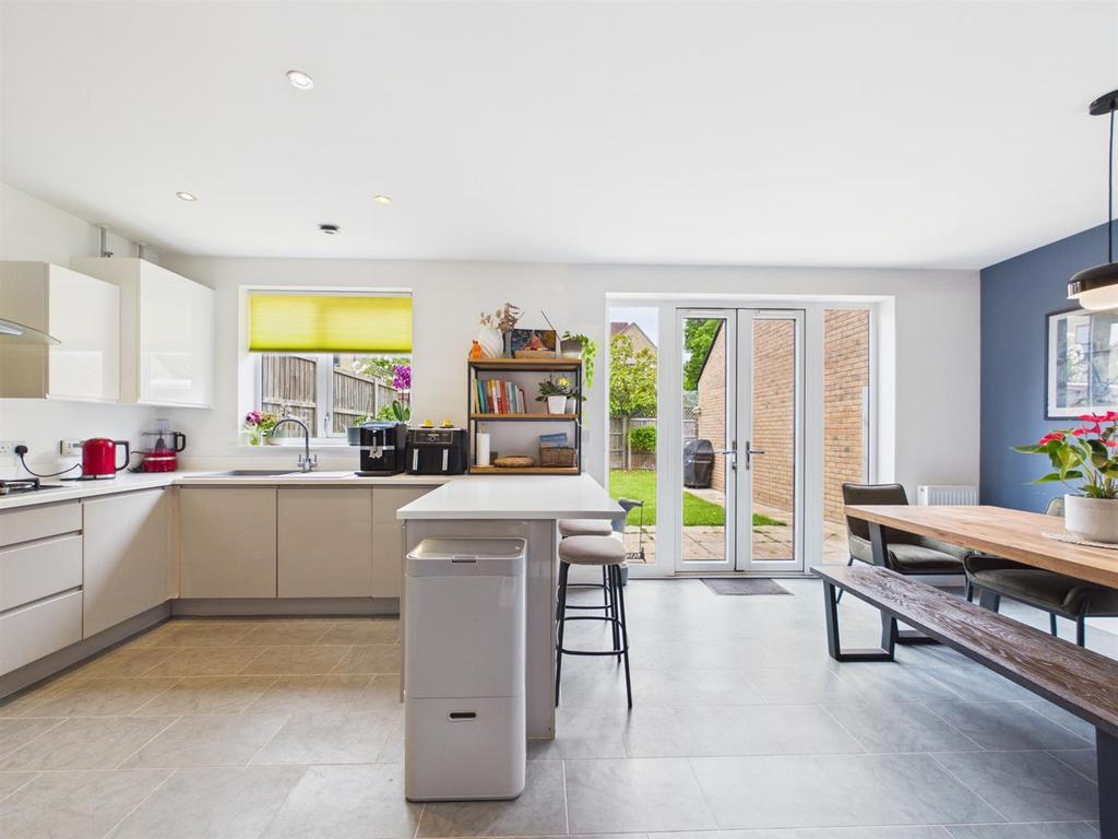 Kitchen, open plan living