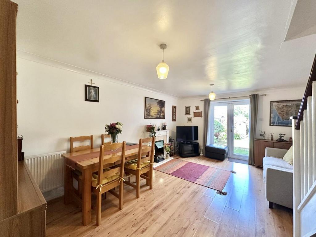 Open-plan living area, open plan living