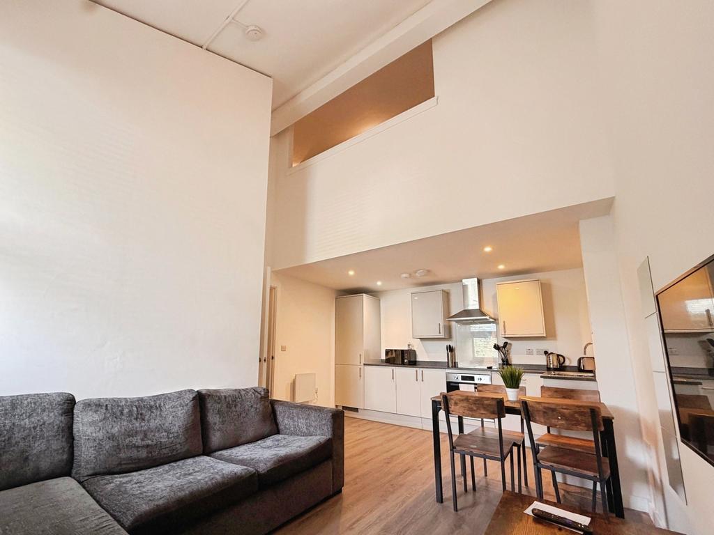 Open-plan living area