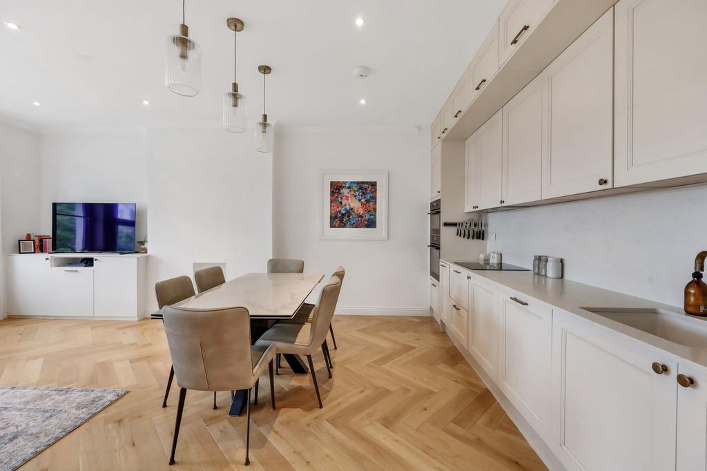 Open-plan living area