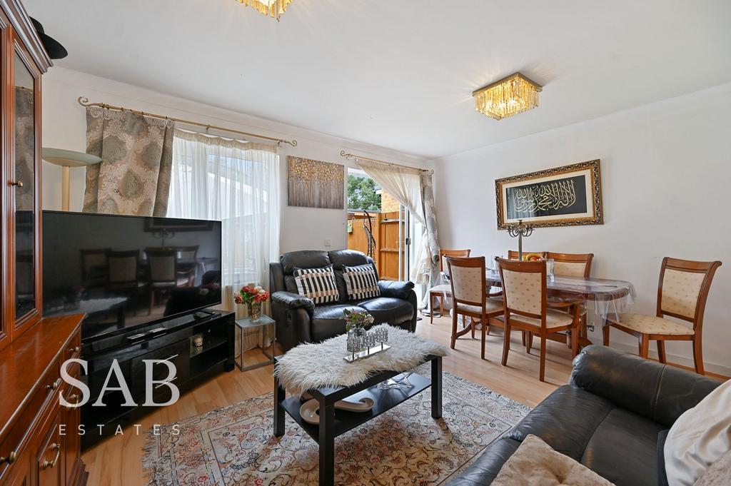 Open-plan living area, open plan living