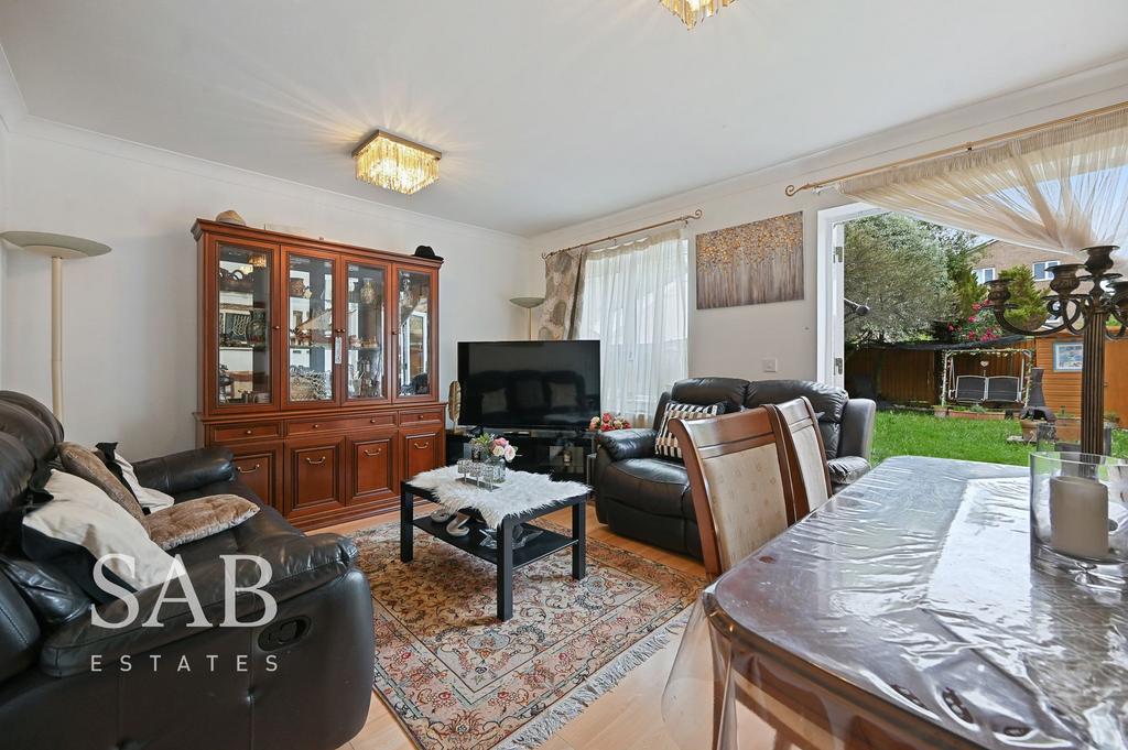 Open-plan living area