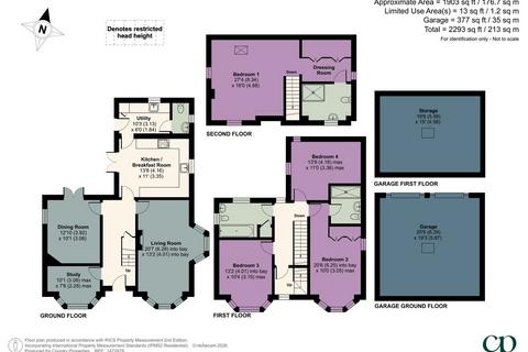 4 bedroom detached house for sale, Bronte Avenue, Fairfield, Hitchin, SG5
