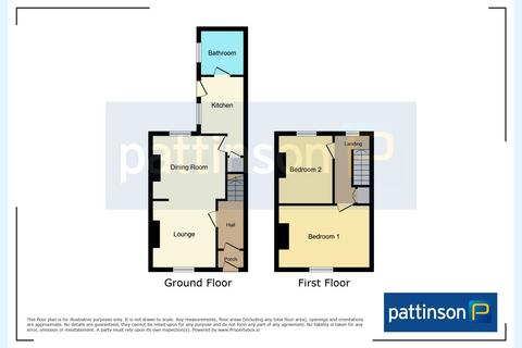 2 bedroom terraced house for sale, Winston Street, Stockton, Stockton-on-Tees, Durham, TS18 3LF