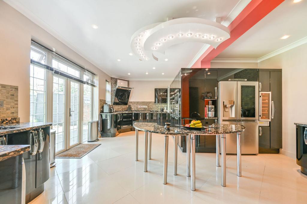 Open-plan living area, open plan living