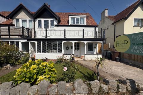 4 bedroom semi-detached house for sale, Abbey Road, Rhos on Sea
