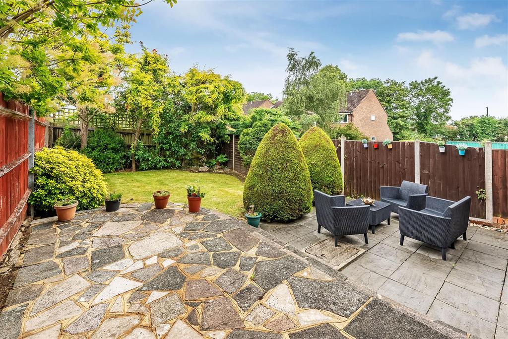 Patio view, garden