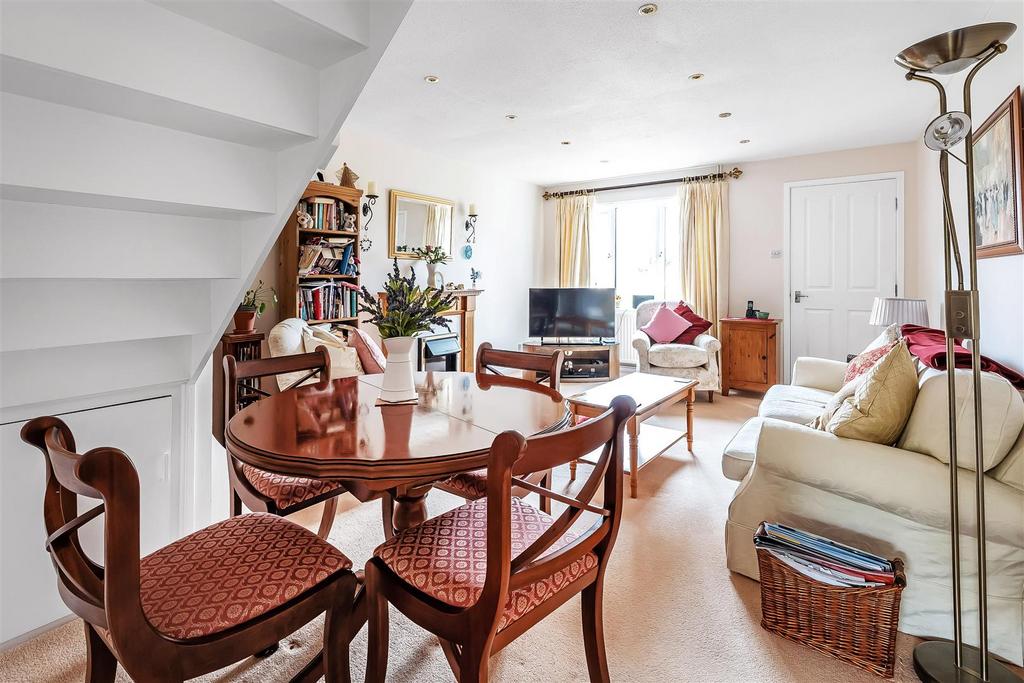 Open-plan living area, open plan living