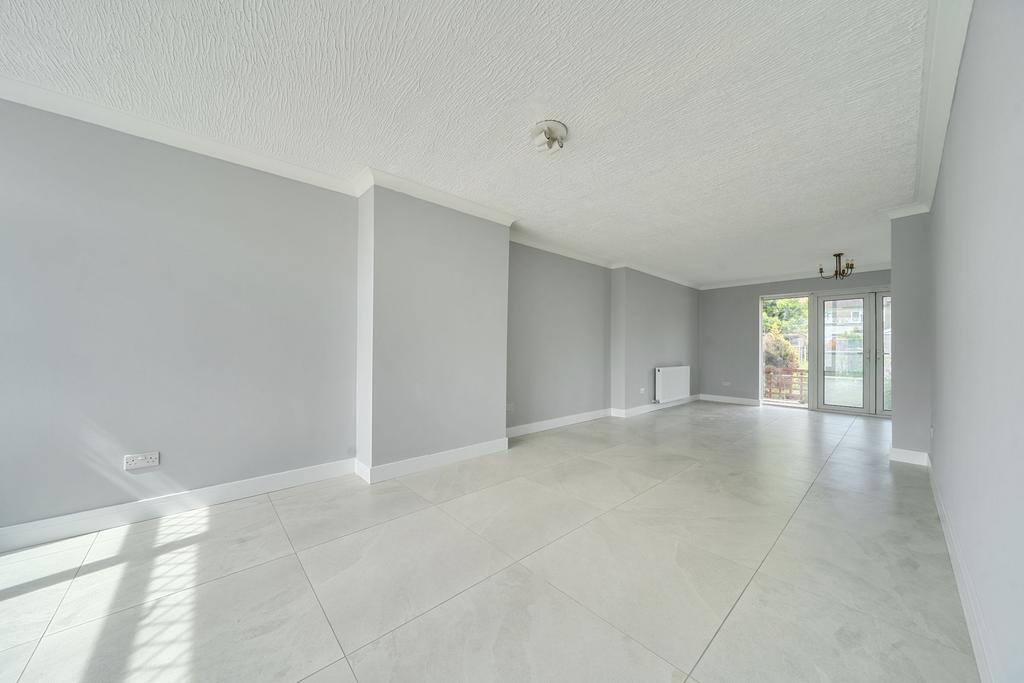 Open-plan living area