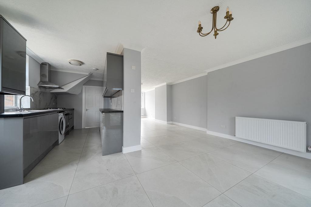 Open-plan living area, open plan living