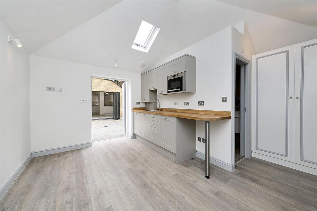 Open-plan living area, open plan living