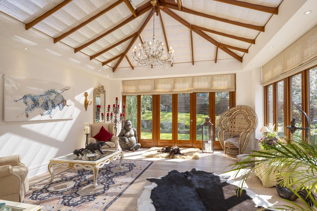 Conservatory interior, conservatory