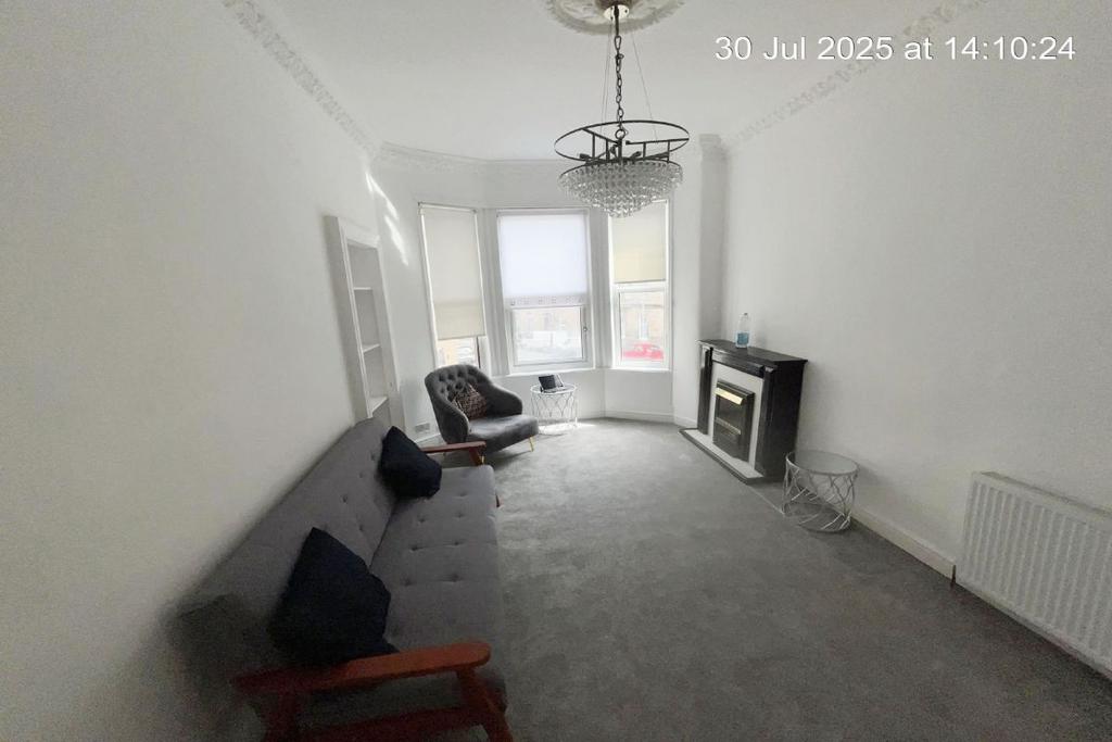Living room, fireplace