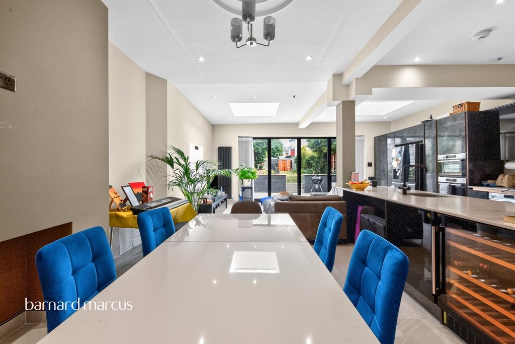 Open-plan living area