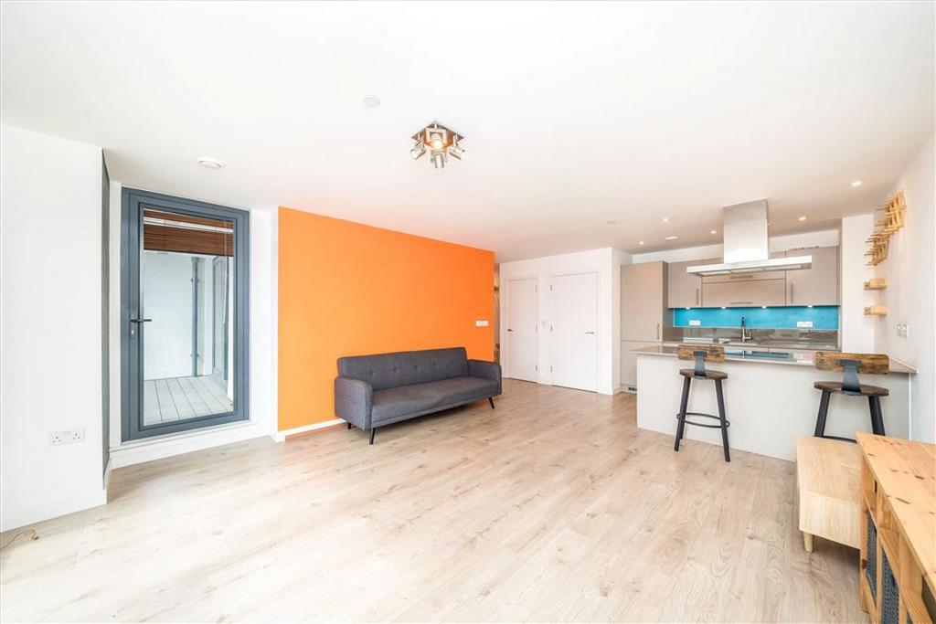 Open-plan living area, open plan living