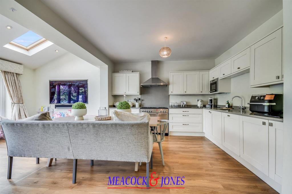 Open-plan living area, open plan living
