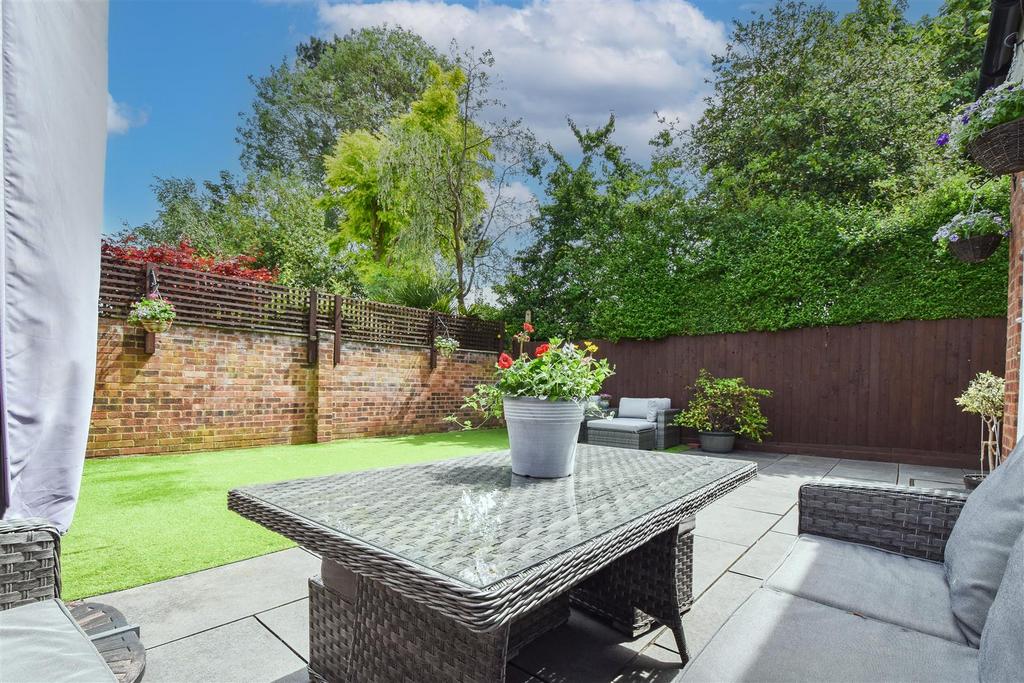 Patio view, garden