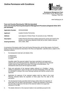 Land for sale, Land at 2 Filsham Road, St. Leonards-on-Sea, East Sussex, TN38 0AU