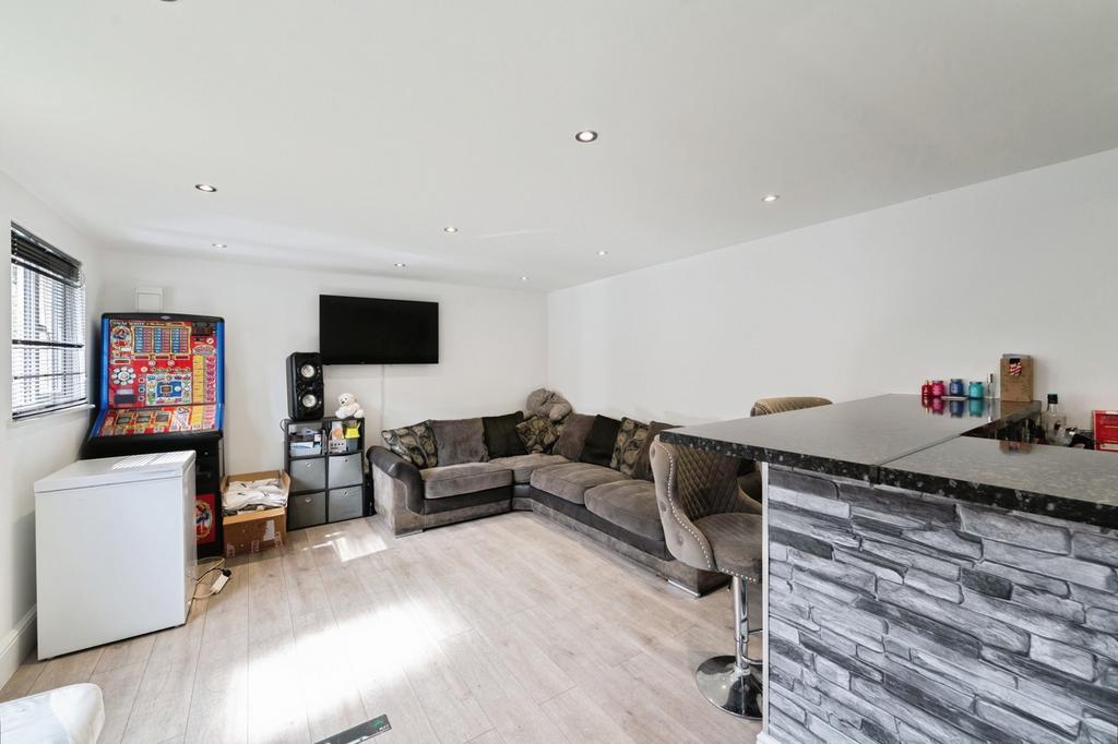 Open-plan living area