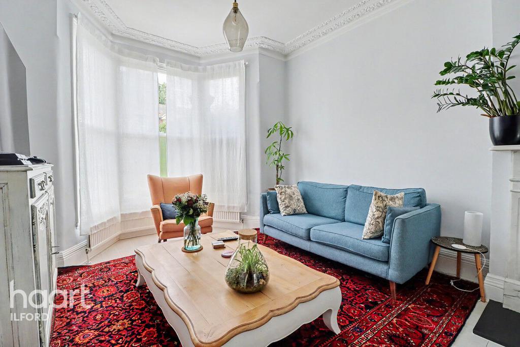 Living room, fireplace