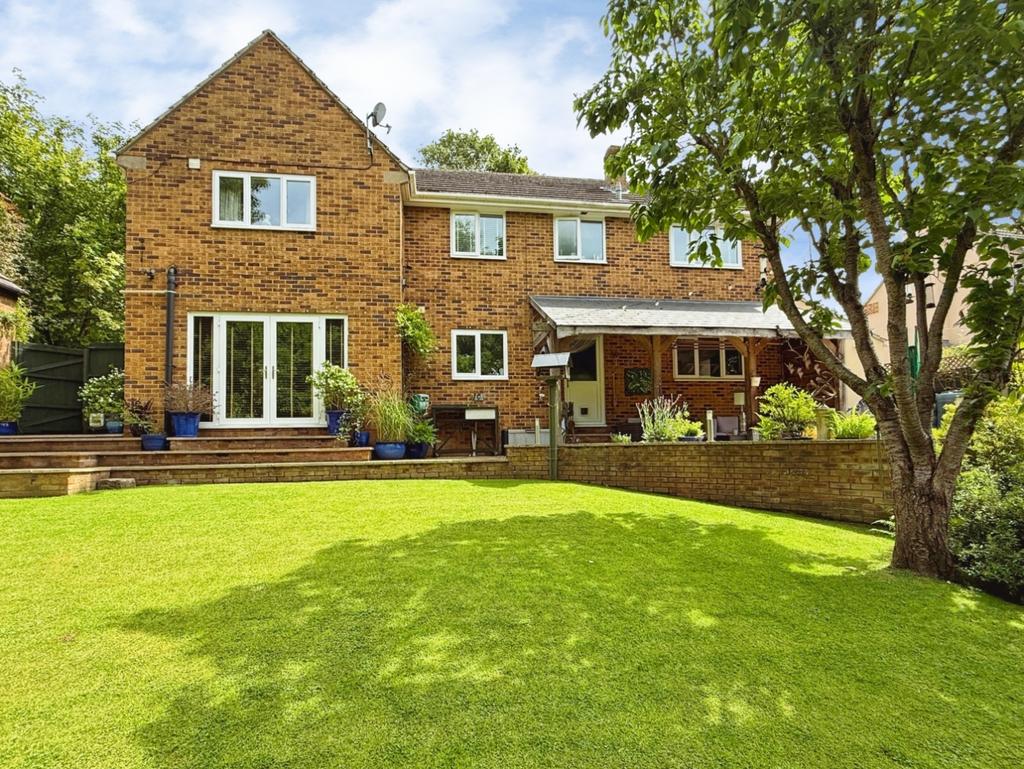 House exterior, garden